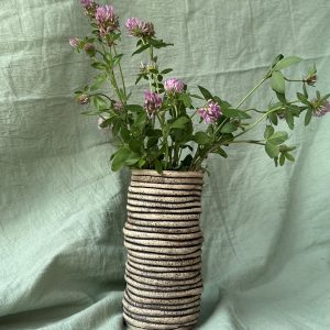 Vase Rotklee